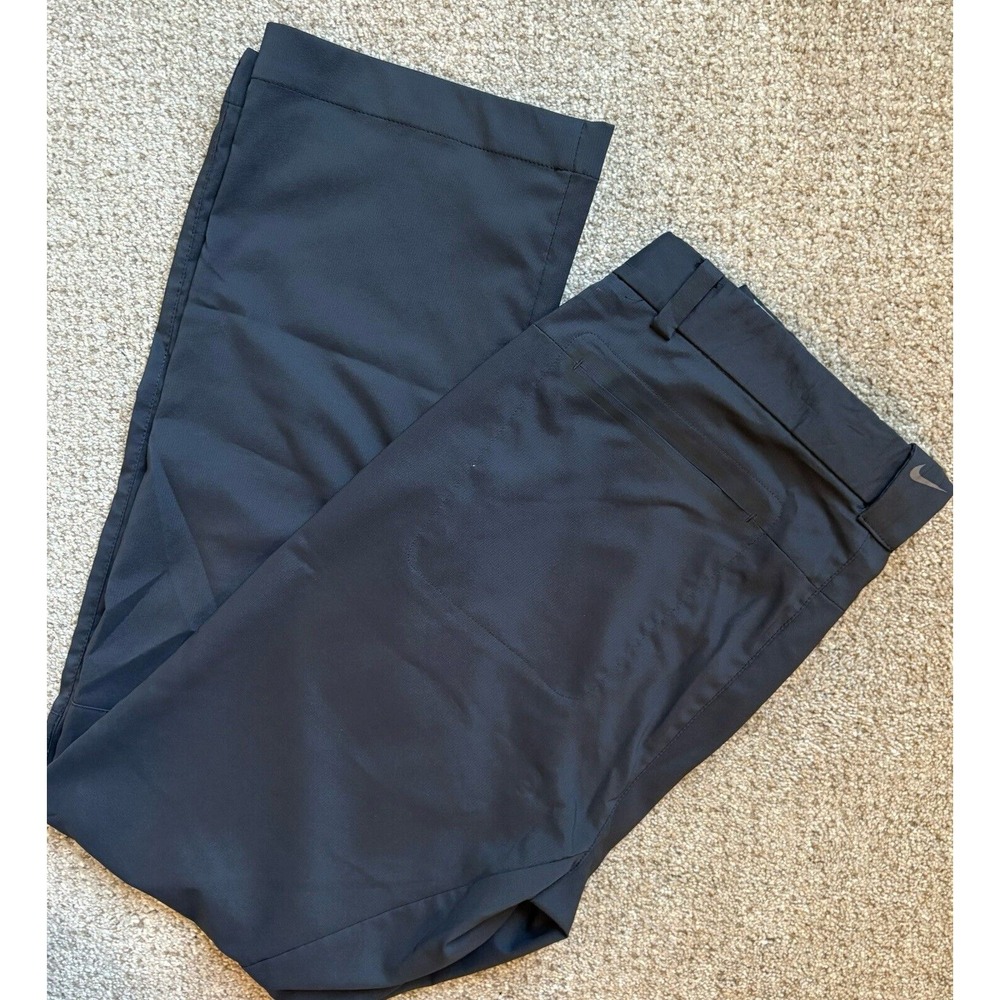 Nike Golf Pants Mens 34x32 Black Tour Performance Dri-Fit Stretch Lightweight